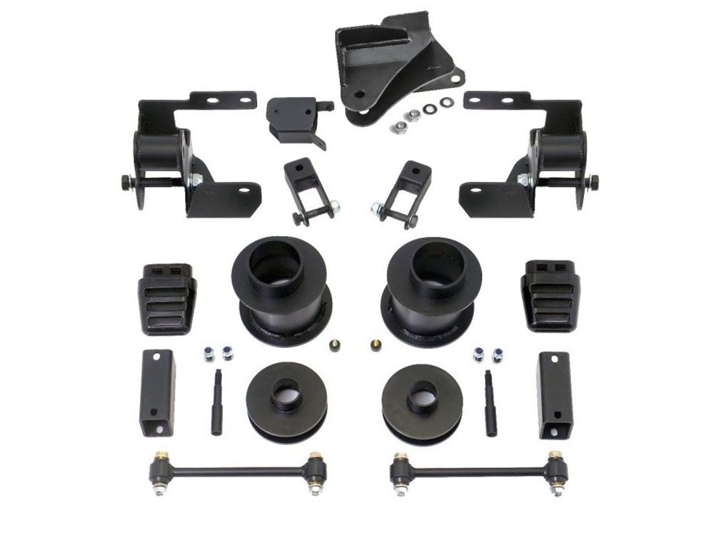 RLS - 4.5 Front with 2.5 Rear SST Lift Kit with Front Rear Track Bar Bracket Fits DODGE RAM 2500 2019-2024