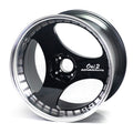 Advan ONI2 Progressive 20x9.5 / +25 Offset / 5x114.3 / 73mm Bore / Machining and Racing Gloss Black