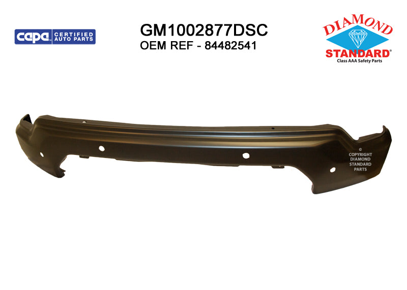 CAPA 1519 SILVERADO 2500/3500 HD W/O PARK AID SENSOR W/FOG LAMP FRT BUMPER CHROME