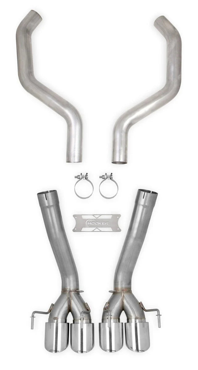 C6 Z06 CORVETTE AXLE BACK EXHAUST W/O MU