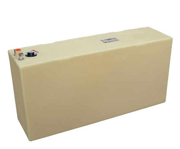 50 GALLON FUEL TANK. DROP SHIP ONLY. DIMENSIONS L 29IN X W 26.75IN X H 16IN
