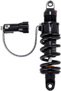 Progressive shock absorber close-up