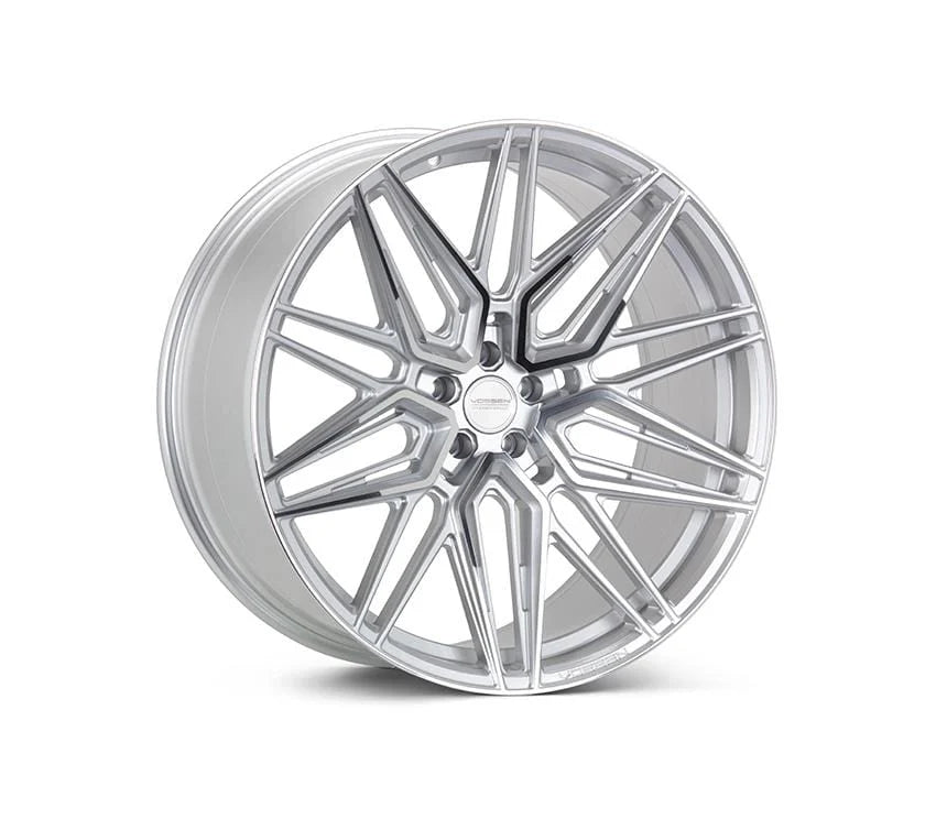 Vossen HF-7 22x10 - 5x120 - ET32 - Deep Face Suv - 72.56 - Silver Polished Wheel