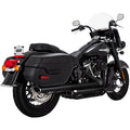 Vance & Hines 18-24 Harley Davidson Softail Models Twin Slash Slip-ons - Black