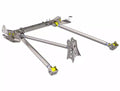 Artec Industries 18-25 Jeep Wrangler JLU Front Et3 Long Arm 1 Ton Axle & 4130 Dom Steel Links