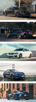 Vossen HF5 20X10 - 5X120 - ET23 - DEEP - 67.00 - GB - Gloss Black Wheel