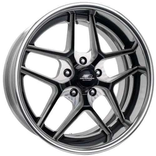 TEC 5 CONT CUT BLK 22X9 ET19 - 5.75