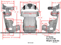 15in Seat Micro Sprint 10 Degree w/ Cover