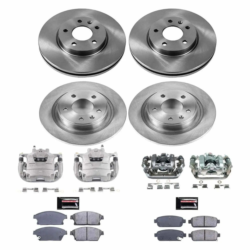 Power Stop 11-15 Chevrolet Volt Front & Rear Autospecialty Brake Kit w/Calipers