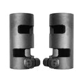 0718 JEEP WRANGLER JK/JKU BLACK ECOATED FRONT AND REAR SHOCK MOUNTING BRACKETS