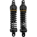 Progressive Harley Ultra Low 944 Series Shocks 12.5in Heavy Duty - Blk/Gld