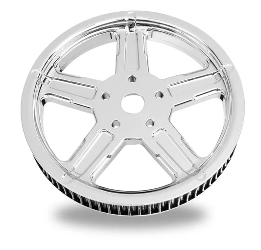 Performance Machine Belt Pulley 66T x 1in Wrath - Chrome