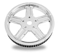 Performance Machine Belt Pulley 66T x 1in Wrath - Chrome
