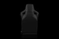 Braum Elite-X Series Sport Seats - Black Diamond (Double Red Stitching Red Piping) - BRR1X-BDDRS