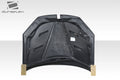 2013-2016 Hyundai Genesis Coupe 2DR Duraflex AM-S Hood - 1 Piece
