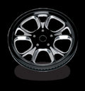 Performance Machine Belt Pulley 66T x 1in  Galaxy - Chrome