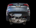 AWE Tuning exhaust installed view