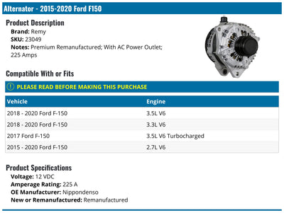 REMY auto part