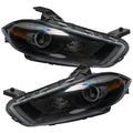 2013-2014 Dodge Dart (HID Style) SMD HL - Black