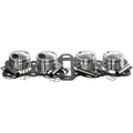 Wiseco 4 Stroke Forged Series Piston Kit, 83.00 MM Bore, 12:1 CR
