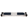 CLASSIC 3 STEP LADDER WHITE .065 MARINE GRADE W/WHITE HEAVY DUTY TREADS