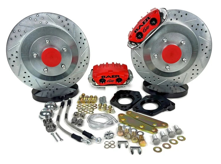 13" CLASSIC SERIES BRAKE KIT FRT RED