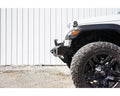 ~(90 lbs. 63X17X14)~ JL/JT Signature Series Mid Width Front Bumper Setup for Warn Power Plant winch only w / NO GUARD