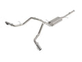 aFe cat-back exhaust close-up