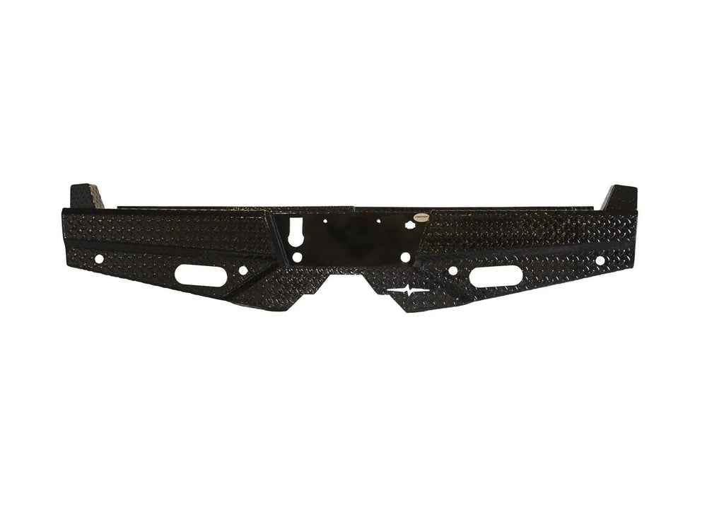 17C F250/F350 DIAMOND SERIES REAR BUMPER INCL BACK UP LIGHTS & HOLES FOR FACTOR