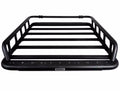 SRM500 65IN FLAT PLATFORM ROOF RACK WITH TRI RAIL KIT TEXTED BLACK