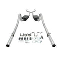 American Thunder Crossmember-Back Exhaust System 1968-1970 Mopar B-Bodies With V8 Engine, 2.5 Inch Stainless Steel Aggressive To Moderate Sound Flowmaster