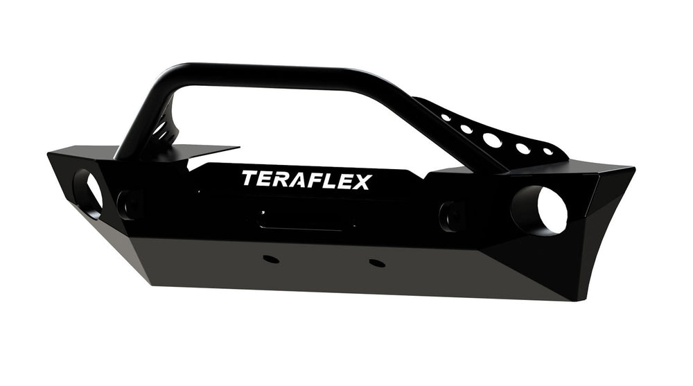 ~(50 lbs. 55X19X15)~ JK Front Epic Bumper w/Hoop Kit - Center Drum Winch