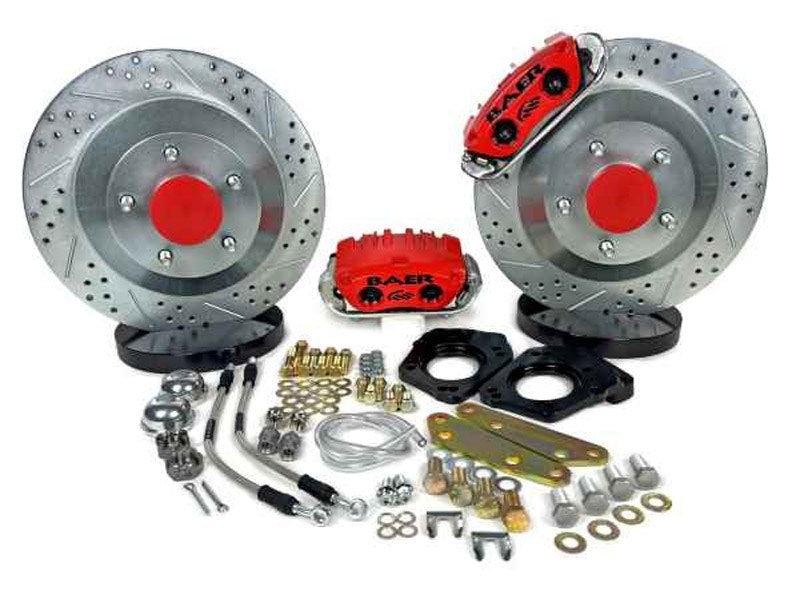 13" CLASSIC SERIES BRAKE KIT FRT RED