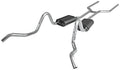 American Thunder Crossmember-Back Exhaust System Fits 1964-1967 GM A-Body With A V8 Engine 3.0 Inch Aluminized Pipes Aggressive Sound Flowmaster