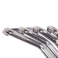 1986-1993 MUSTANG 1-3 4 LONG TUBE 351 SWAP HEADERS (POLISHED SILVER CERAMIC)