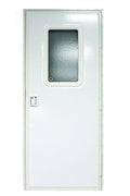 36IN X 72IN RH SQUARE ENTRY DOOR POLAR WHITE