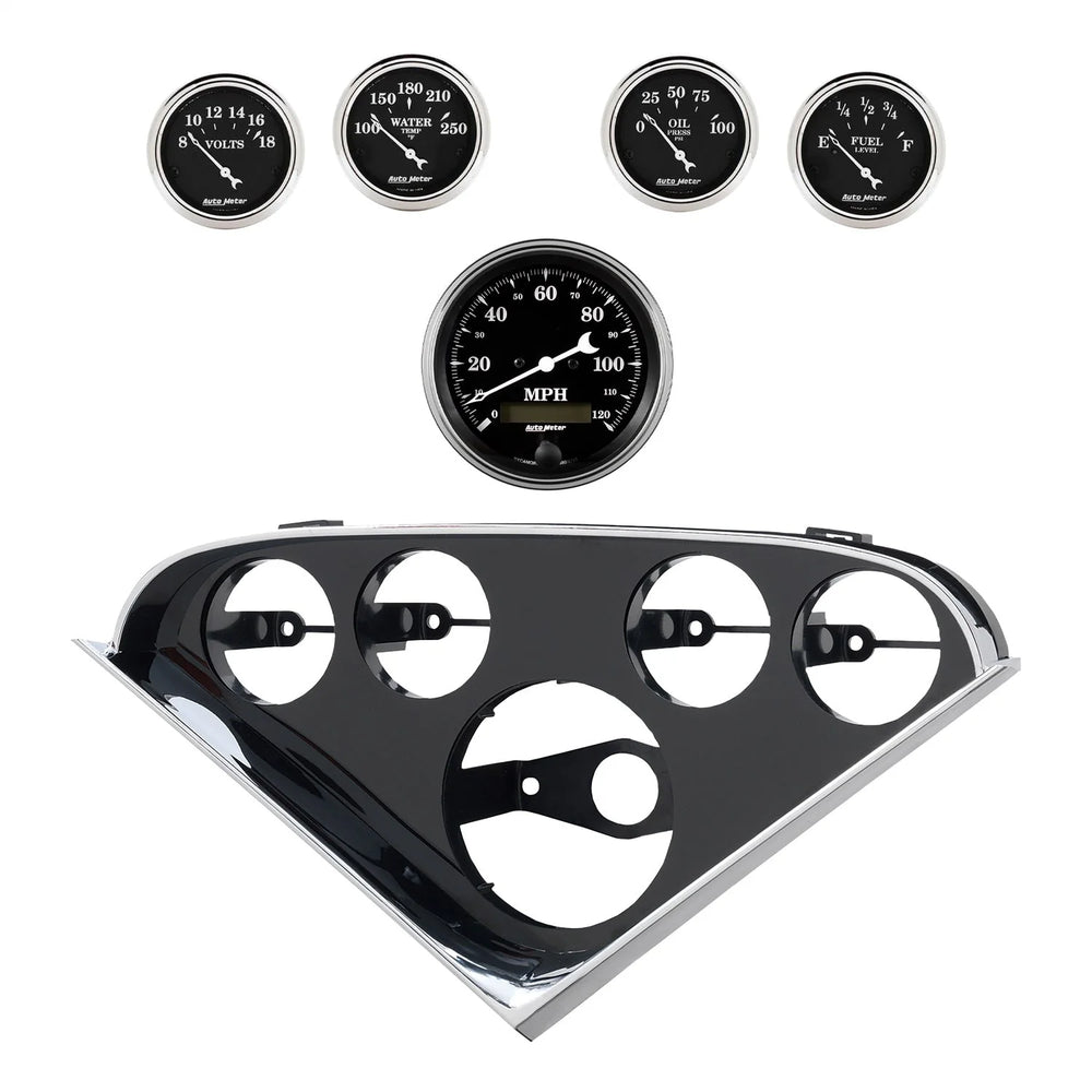 AutoMeter black auto part