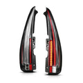 ANZO 2007-2014 Chevrolet TahOE Led Taillights Red/Clear