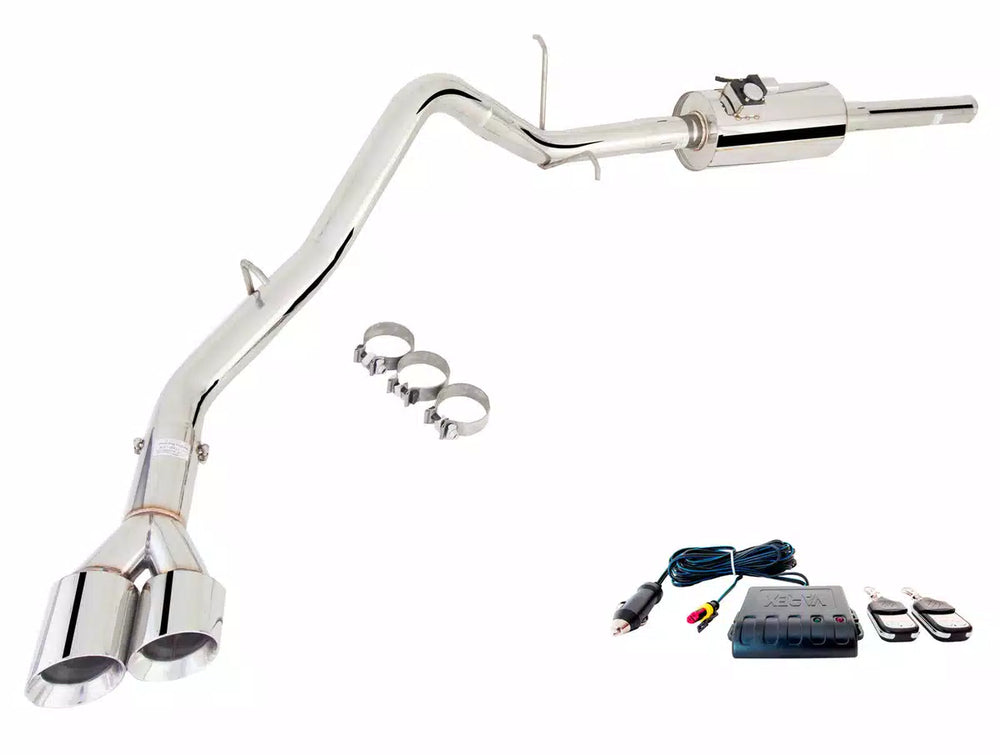 1119 SIERRA V8 5.3L 3IN SS CATBACK SYS W/ VAREX