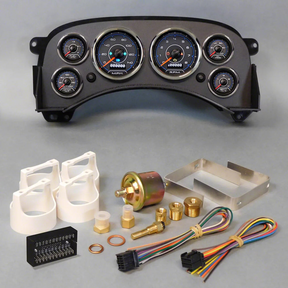 Gauge Kit GM Truck 99-06 CFR Red