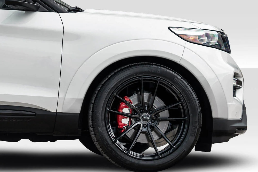 2020-2023 Ford Explorer Duraflex Warder Front Fender Flares - 2 Pieces