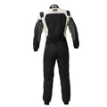 OMP FIRST EVO OVERALL my2025 FIA 8856-2018/SFI GRAY / BLACK SZ 50