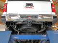 aFe cat-back exhaust detail