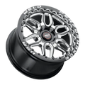 Weld Racing 17x10 Laguna 6 Bead Lock 6x139.7 ET25 BS6.50 Gloss BLK MIL DIA 106.1