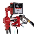 20 GPM 12V DC PUMP 5FT GROUND WIRE 18FT 12 GAUGE 2 WIRE BATTERY CABLE & 901C GALLON METER