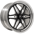 LONESTAR 6 LT BLK 18X9.5