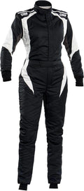 OMP FIRST EVO ELLE OVERALL my2025 FIA 8856-2018/SFI NAVY BLUE / TIFFANY SZ 50