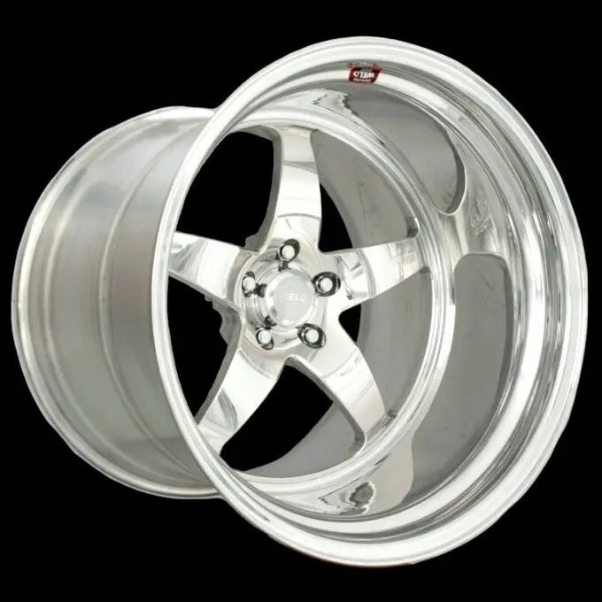 Weld S71 15x10.33 / 5x4.5 BP / 6.5in. BS Polished Wheel (Medium Pad) - Non-Beadlock