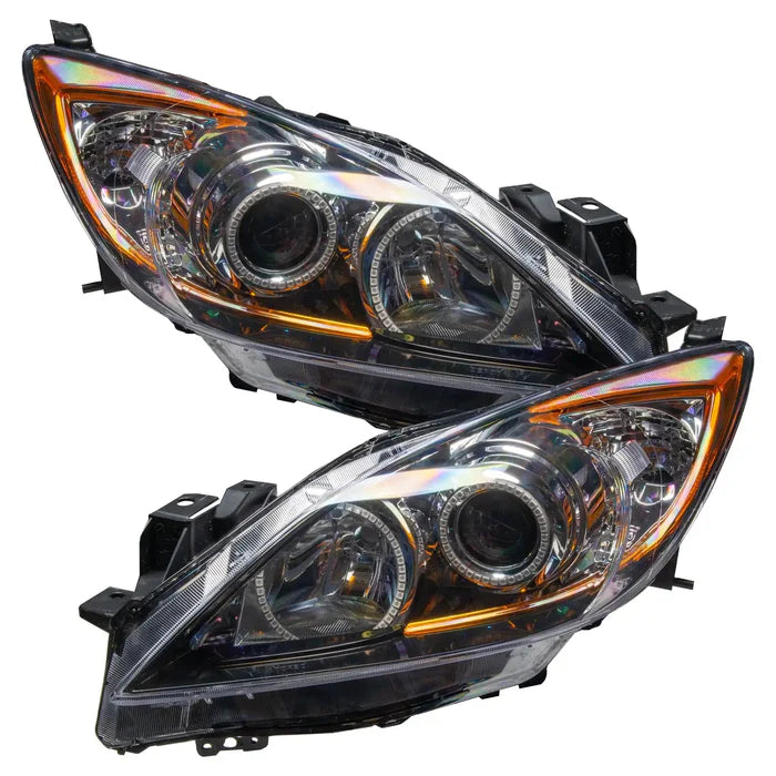 Oracle 10-13 Mazda 3 SMD HL - Halogen - ColorSHIFT w/ BC1 Controller