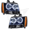 Oracle 07-13 Chevy Avalanche Pre-Assembed SMD Headlights - ColorSHIFT w/ BC1 Controller